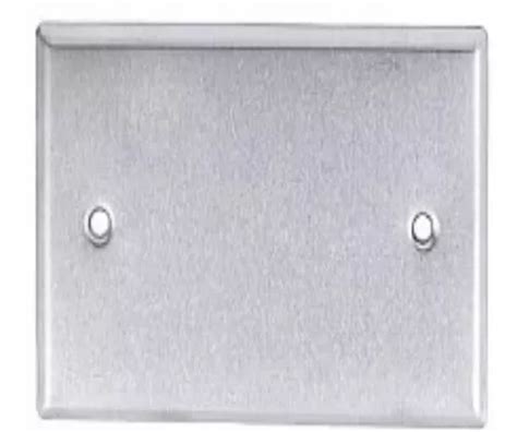 Tapa Ciega Metalica Rectangular 4x2 Mayor Y Detal MercadoLibre