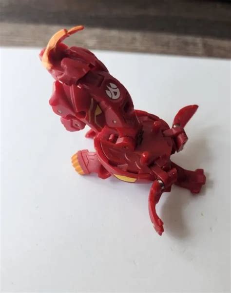 Bakugan Battle Brawlers Red Pyrus Battalix Dragonoid G Eur