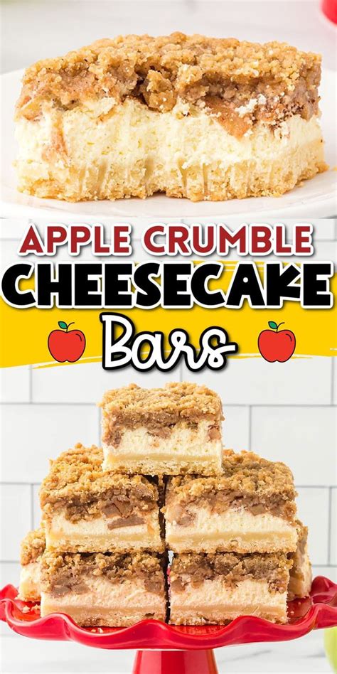 Easy Apple Cheesecake Bars Recipe For Fall Delights