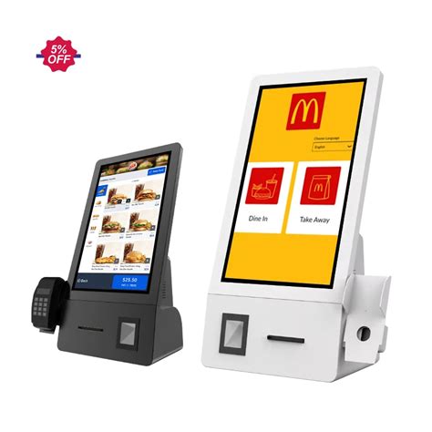 Supermarket Retail Store Shopping Mall Self Service Ordering Kiosks