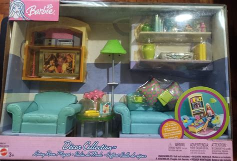 Barbie Decor Collection Living Room Playset, Hobbies & Toys, Toys ...