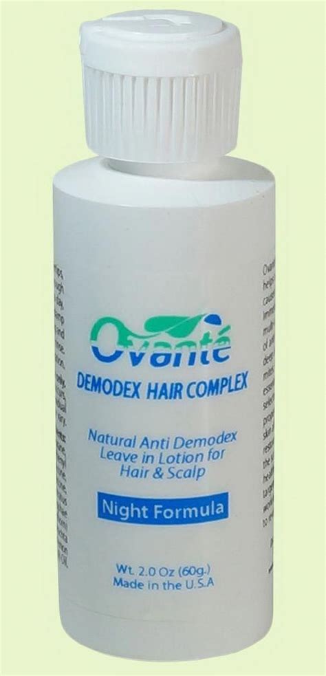 Demodex Complex Is Natural Solution For Itchy Flaky Scalp With Tea Tree Oil To Kill Demodex