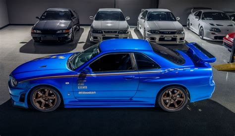 You Can Now Own This Iconic 2001 Nissan R34 Motorex Gt R V Spec Ii Driven By Paul Walker