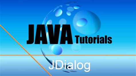 Java Tutorial Jdialog Hd Deutsch Youtube