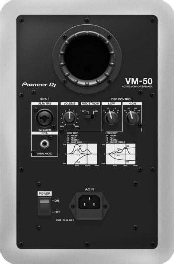 Pioneer DJ VM-50 2-полосный активный студийный монитор, двухполосный ...