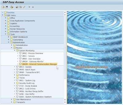 How To Monitor SAP Internet Communication Manager ICM SAP Basis Easy