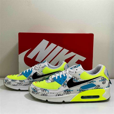 Yahoo オークション NIKE WMNS WORLD WIDE PACK AIR MAX 90 SE WHITE