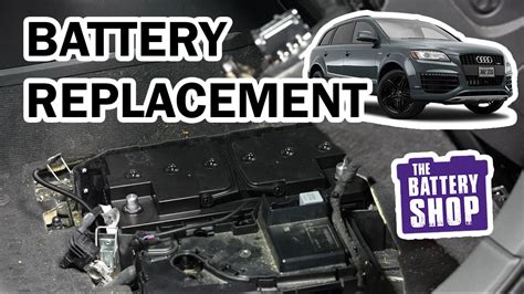 Audi Q New Battery Install Under Driver Seat Youtube