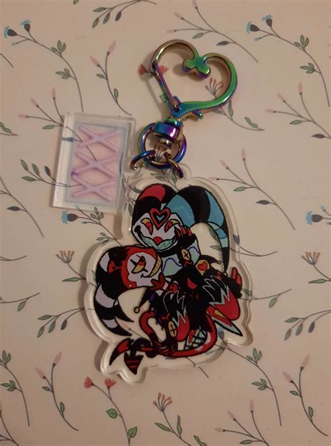 Blitzo X Fizzarolli Acrylic Keychain Etsy