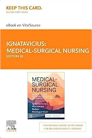 Medical Surgical Nursing Elsevier Ebook On Vitalsource Retail Access