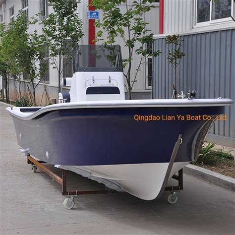 Liya Ft Fiberglass Fishing Boat Panga Boat Sport Motor Boat For Sale