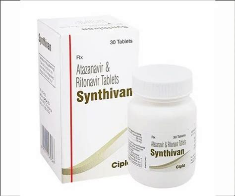 Synthivan Atazanavir And Ritonavir Tablets At Rs Bottle In Surat