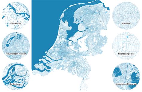 All The Water In The Netherlands [oc] R Mapporn