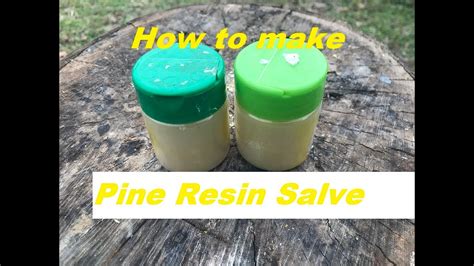 How To Make Pine Resin Salve Backyard Bushcraft Series Youtube