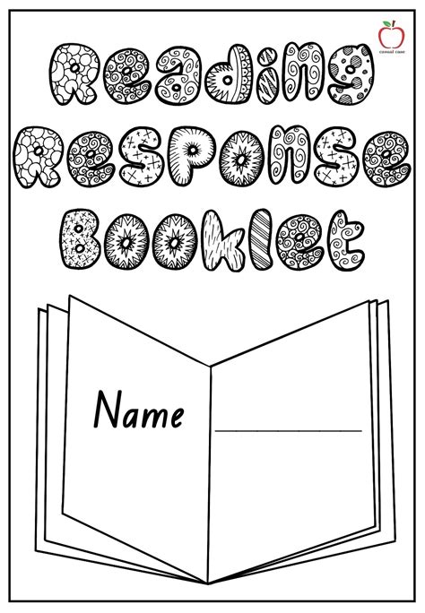 Reading Response Booklet Casual Case Blend Puzzle