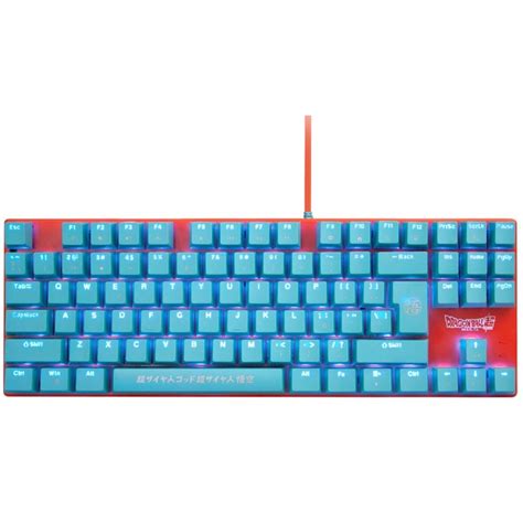 FR TEC Dragon Ball Super Keyboard GOKU Teclado Mecânico Gaming TKL