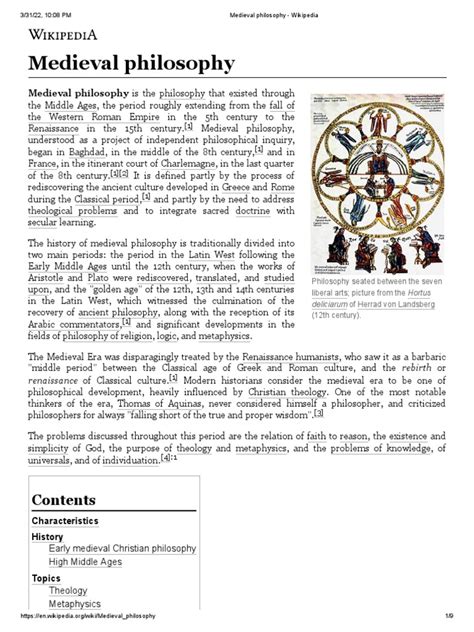 Medieval Philosophy | PDF | Medieval Philosophy | Metaphysics