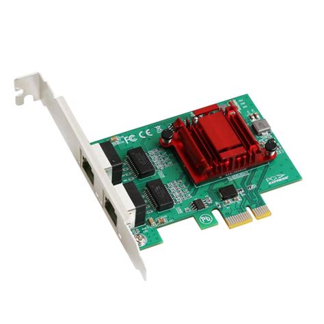 Placa De Rede 10 100 1000 Pci E Dex Suporte Low Profile Escorrega