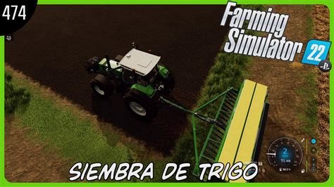 EP474 Siembra de trigo Ps5 Gameplay Español FARMING SIMULATOR 22