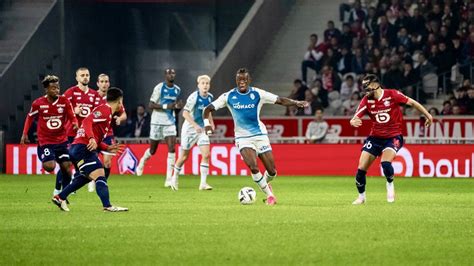 L As Monaco S Incline Face Lille Dans Un Rare Match L Ext Rieur