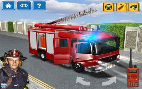 Kids Vehicles 1 Interactive Fire Truck Animated 3d Games Fire Engine