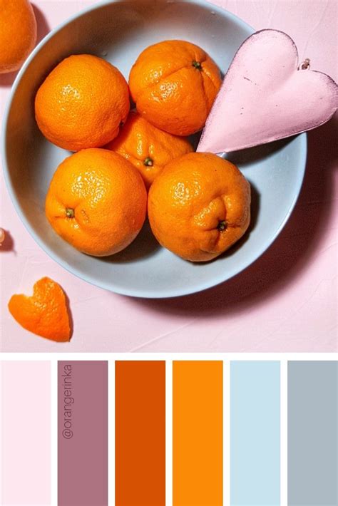 Vibrant Tangerine Heart