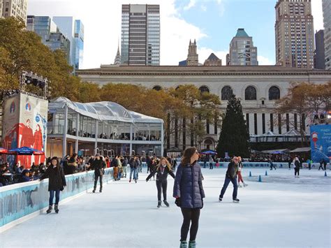 Patinaje Sobre Hielo En Nueva York Temporada 2024 2025