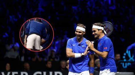 WATCH Inside Footage Reveals Rafael Nadal Was Consoled By Roger