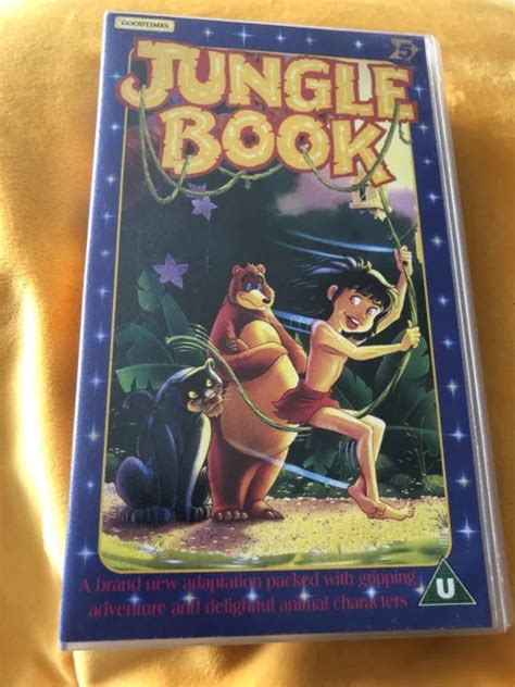 JUNGLE BOOK VHS 1994 Channel 5 Goodtimes 1 85 PicClick UK