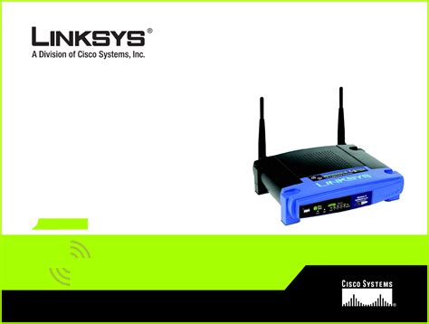 User Manual Linksys Wrt G English Pages