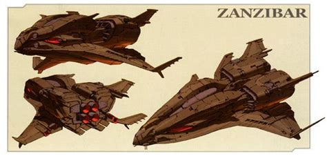 Zanzibar Class Keraunos Zeonic Scanlations Conceptual Artwork Sci Fi Art Battlestar