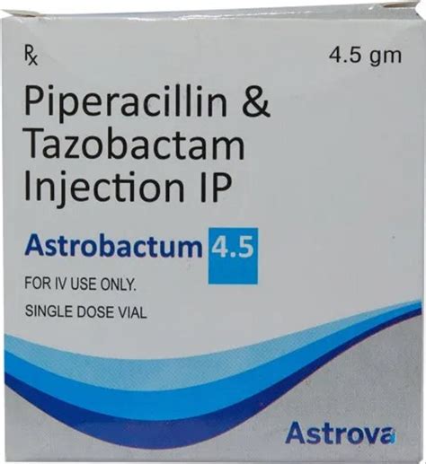 Pitaz Piperacillin Tazobactam Injection 4 5 Gm At Rs 420 Vial In Vadodara