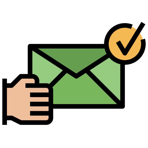 Receive Mail Free Communications Icons