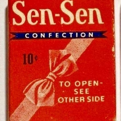 Sen-Sen Candy (History, Pictures & Marketing) - Snack History