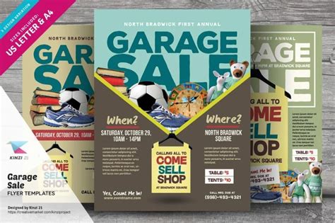 15+ Best Garage Sale Flyer Templates Download - Graphic Cloud