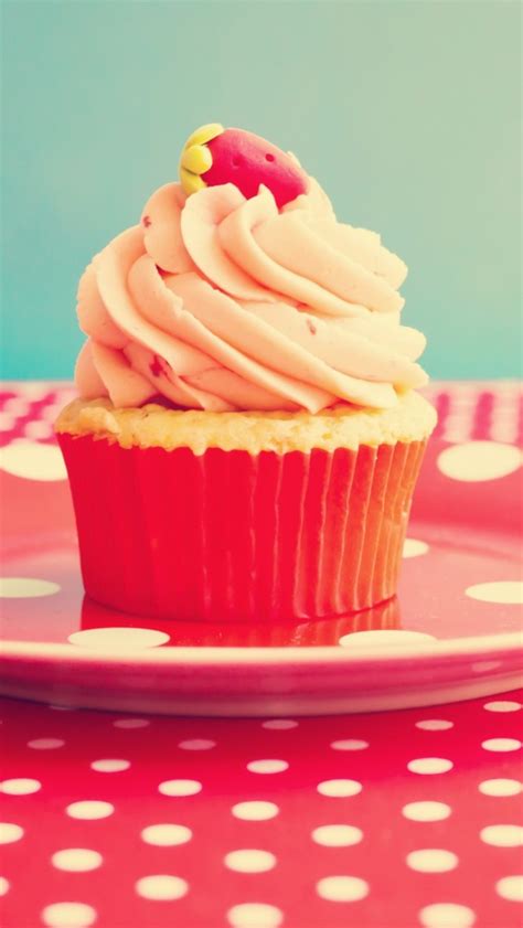 Pink Cupcake Wallpaper Wallpapersafari