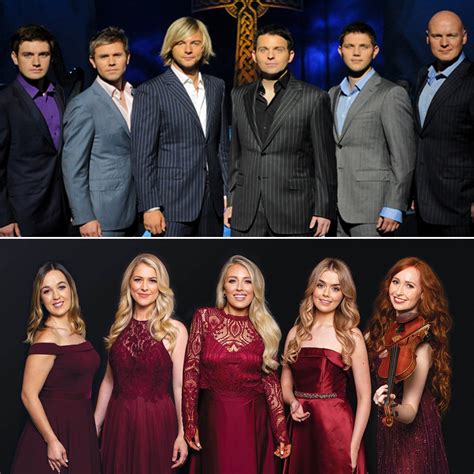 Musical - In a moment of quiet tribute, Celtic Woman and Celtic Thunder