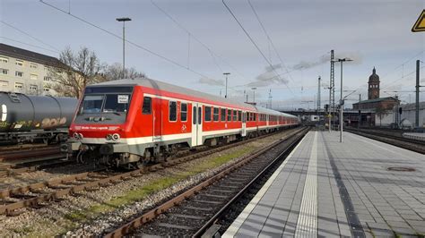 WFL N Wagen Mit Br 111 074 In Pforzheim Hbf Als MEX 17a Nach Karlsruhe