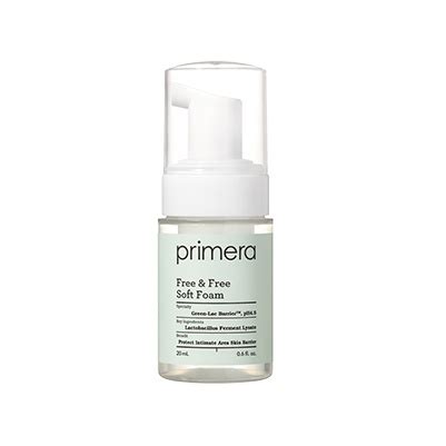 Primera Free Free Soft Foam Natural Rich Cleansing Facial Mild