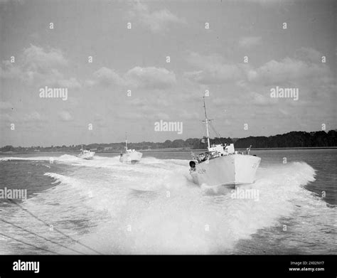 With An Mtb Flotilla 6 October 1944 Felixstowe Mtbs Of The 21st