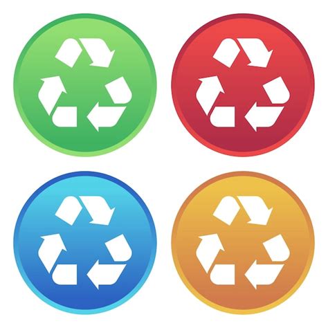 Blue Recycle Logo