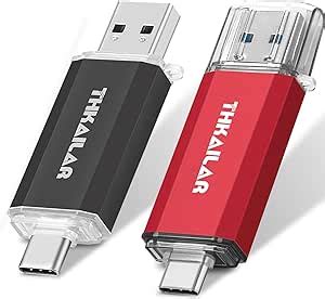 THKAILAR USB C Stick 64GB 2 Pack USB 3 1 Memory Stick Thumb Drive C