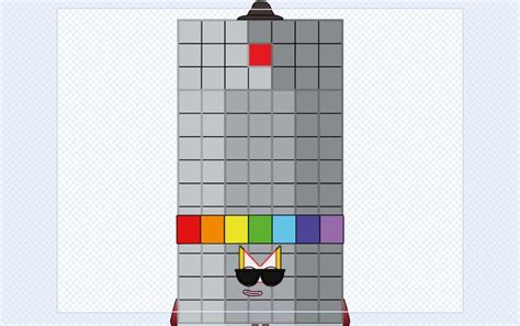 An Image Of A Tall Building With Sunglasses On It S Face And Rainbows