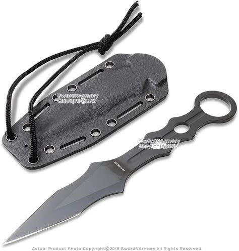 S Tec Tactical Throwing Knife Wurfmesser 440 Stahl Nylonscheide