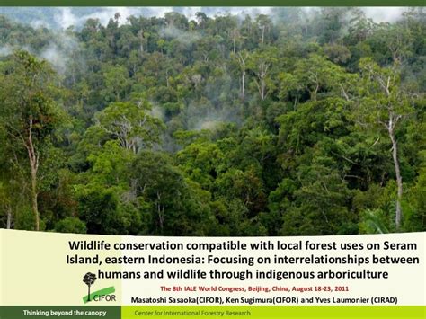 Wildlife conservation compatible with local forest uses on Seram Isla…