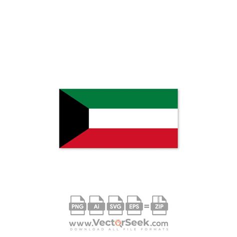 Kuwait Flag Vector - (.Ai .PNG .SVG .EPS Free Download)