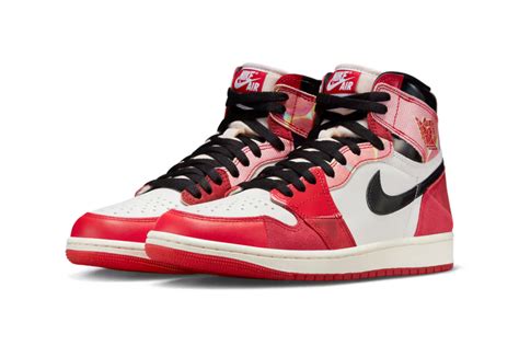 Air Jordan 1 High Spiderman Across The Spiderverse Shock Drop Blerd