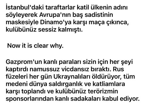 Pirana on Twitter Dinamo Kievden zehir zemberek Fenerbahçe