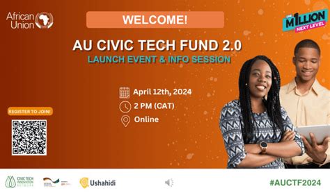 Applications Open For The African Union Civic Tech Fund Grants Of Up