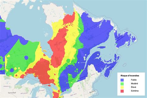 Les feux de forêt en juin 2023 au Québec en cartes et en chiffres Le